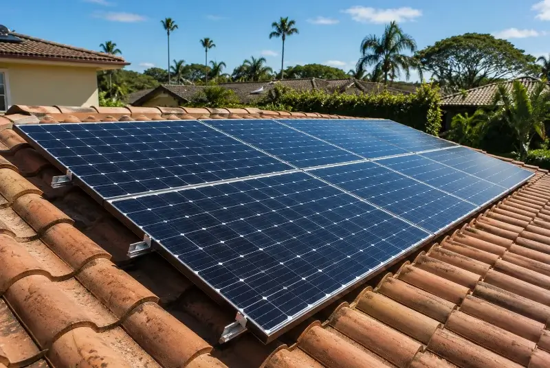 Installation de panneaux solaires à Néant-sur-Yvel